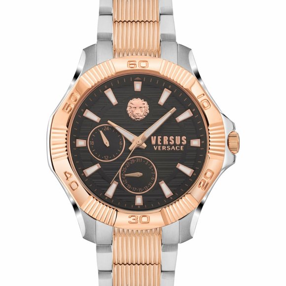 Versace Versus Black 46mm Watch! New